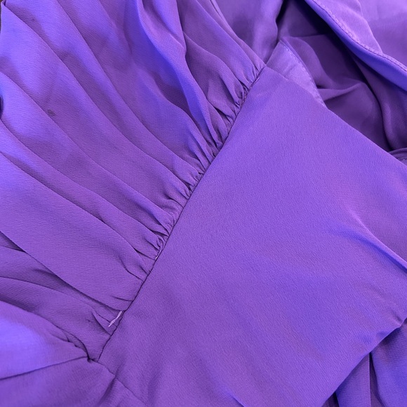 Alfred Angelo Vibrant Purple Bridesmaid Dress - Picture 5 of 15